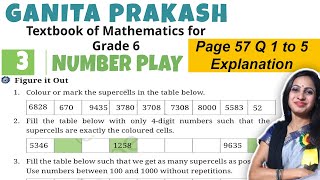 Class 6 Maths | Ganita Prakash Chapter 3 Number Play | Page 57 Ques 1 to 5 Explanation