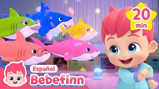¡Cantemos con Tiburón Bebé!🎶 | Las Mejores Canciones Infantiles | Bebefinn en español