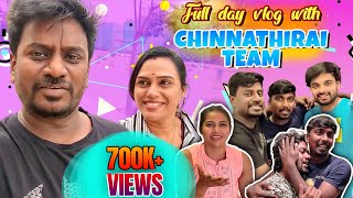 Full Day Vlog with Chinnathirai Team 😍😍  | Kaveetha Rajmohan Vlogs