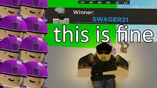 Roblox Arsenal Full Match 23 - swager21 zerotwo roblox