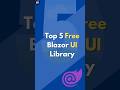 5 Top Free Blazor UI Components for Stunning Web Apps #blazor #dotnet #csharp