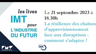 Replay du Live IMT pour l'industrie du futur du 21 septembre 2023