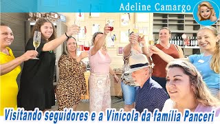 Visitando seguidores e a Vinícola da família Panceri @vinicolapanceri