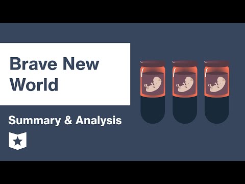What is Huxley’s message in Brave New World?