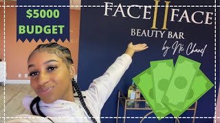 MY FULLY FURNISHED BEAUTY BAR TOUR - HOW MUCH I SPENT | NÉ CHANEL