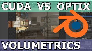 Cuda vs OptiX Volumetric Rendering - Blender