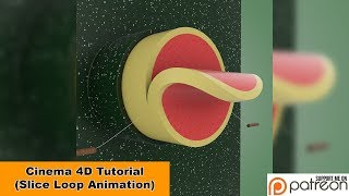 Slice Loop (Cinema 4D - Tutorial) EN & DE