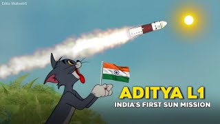 The Story of Aditya L1: Mission Sun | ISRO | Tom & Jerry | Edits MukeshG