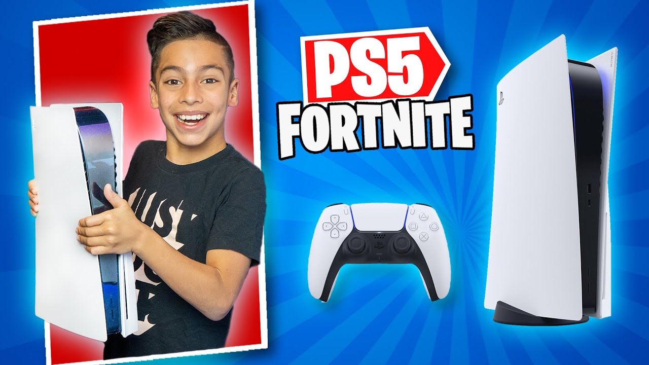 I Finally Got The PS5!! Unboxing & Playing Fortnite | Royalty Gaming ...