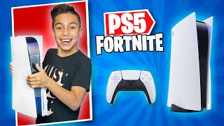i Finally Got The PS5!! Unboxing & Playing Fortnite | Royalty Gaming