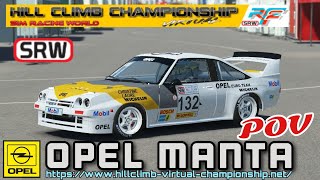 New Opel Manta B 400 _ Hillclimb Virtual Championship - SRW _ RFACTOR 2
