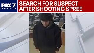 Search for Austin suspect after random Texas shootings