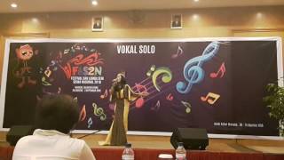 JUARA 2 FLS2N 2016 VOKAL SOLO PUTRI SHERINA DEBORA SARAGIH  