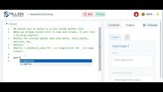 Master 2D Arrays in Python | Nested Lists Simplified!