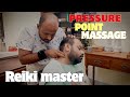 Deep Tissue Pressure Point Head Massage by ReikiMaster #sensoryoverload #relaxation #asmr