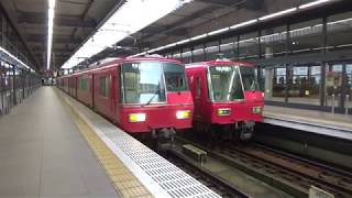 名鉄 5700系 普通 金山行 中部国際空港駅 発車　2017年10月19日