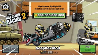 Hill Climb Racing 2 - Epic New! SOAPBOX MOD❤ (Gameplay)