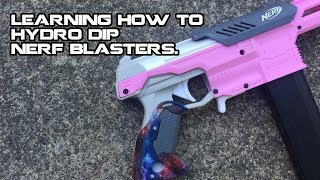 Grown man fails to hydro dip his NERF toy. | Walcom S7