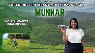 Munnar Day 2 | Breathtaking Drone views | Places to visit in Kerala