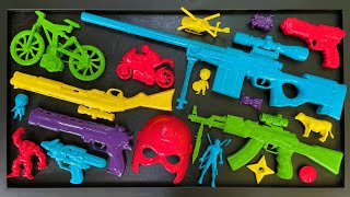 Membersihkan Nerf Ak47, Assault Rifle, Shortgun, Sniper Rifle, Glock Pistol, M16, Nerf gun, Eps 63