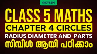 Class 5 Maths - Chapter 4 Circles - സിമ്പിൾ ആയി പഠിക്കാം | Xylem Class 5