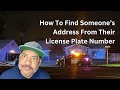 Discover anyone's address with just a license plate!