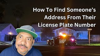 Discover anyone's address with just a license plate!"