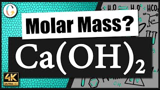 How to find the molar mass of Ca(OH)2 (Calcium Hydroxide)