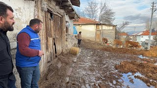 KAR ÇAMUR DEMEDEN KÖYLERDE DANA PEŞİNDEYİZ