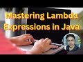 Lambda Expressions in Java: Simplify Your Code with Java 8!