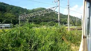 【紀州鉄道】御坊駅への車窓