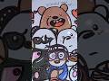 Draw We Bare Bears drawing 🤩 #babybear #bear #artistbear #bearhugs #shorts #shortvideo #viralvideo