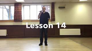 ABSOLUTE BEGINNER LINE DANCE LESSON 14 - Oh Carol