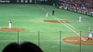 2013.6.6　巨人対日ハム　阿部慎之助　逆転スリーラン