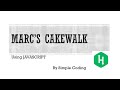 Hackerrank - Solved Marc's cakewalk using Javascript
