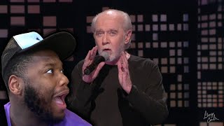 FIRST TIME REACTING TO George Carlin - Life Is Worth Losing - Dumb Americans