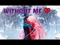 Zero Two 'Queen' - Without Me  ◤AMV◢ 😢 Saddest Edit (Darling In the Franxx) #zerotwo #hiro #halsey