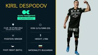 Bulgarian International Kiril Despodov