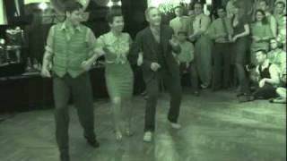 2010 Todd Yannacone, Skye Humphries \u0026 Naomi Uyama • Shim Sham Big Apple Lindy Hop Jazz Dance Dresden