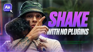 How to Add Shake Effects in After Effect (NO PLUGINS & NO PRESETS)
