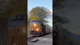 #csx M266 Southbound with Locomotives #3401 and YN2 #228 at CP80, 326 Axles; 10/8/2024