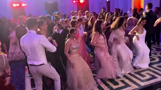 Dance mashup at our first international gig in Indian wedding