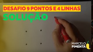 Desafio 9 pontos e 4 linhas - veja nas descrição link para vídeo completo