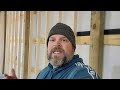 1 guy framing a 36x56 pole building