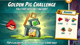 Angry birds 2 the golden pig challenge 23 dec 2024 with Red #ab2 the golden pig challenge today