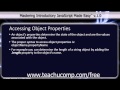 JavaScript Training Tutorial Accessing Object Properties