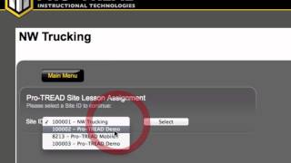 How to Assign a Lesson Company-wide: PRO-TREAD User Guide