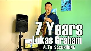 Ronald -  7 Years  by Lukas Graham (Alto Saxophone Cover)