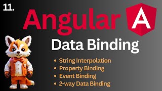 Data Binding in Angular tutorial #11 | Complete Angular 17+ Course