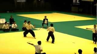 2012全国学生躰道優勝大会 拓殖大學・男子団実決勝 先鋒・高柳（白）